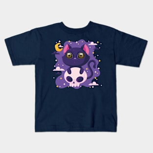 Horror Cats Kids T-Shirt